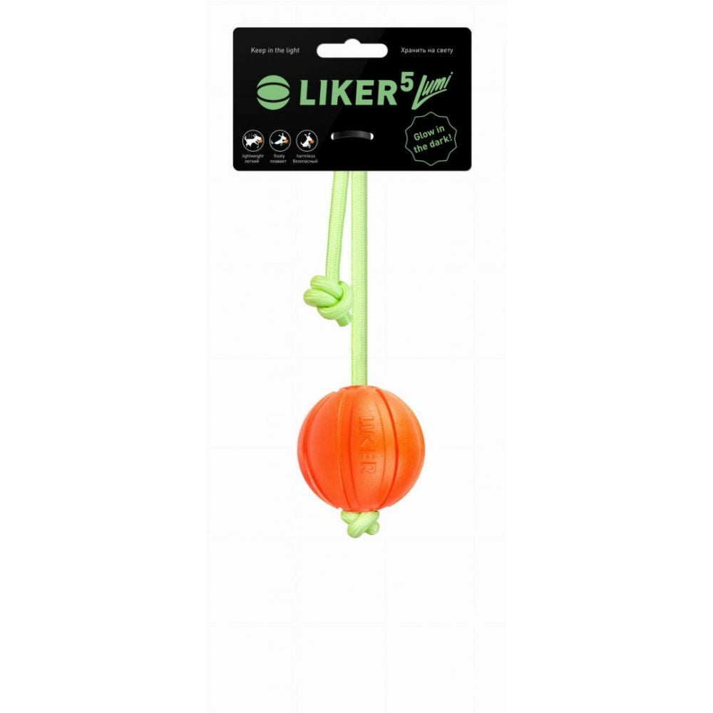 Collar Liker Lumi Piłka Na Świecącej Lince 5 cm