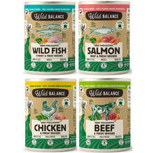 Pakiet Wild Balance Mokra Karma Dla Psów Wszystkich Ras w Każdym Wieku Mix Smaków 4 x 400 g