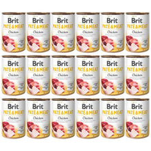 PAKIET FBA Brit Pate & Meat Chicken Kurczak Mokra Karma Dla Psa 400 g X 18