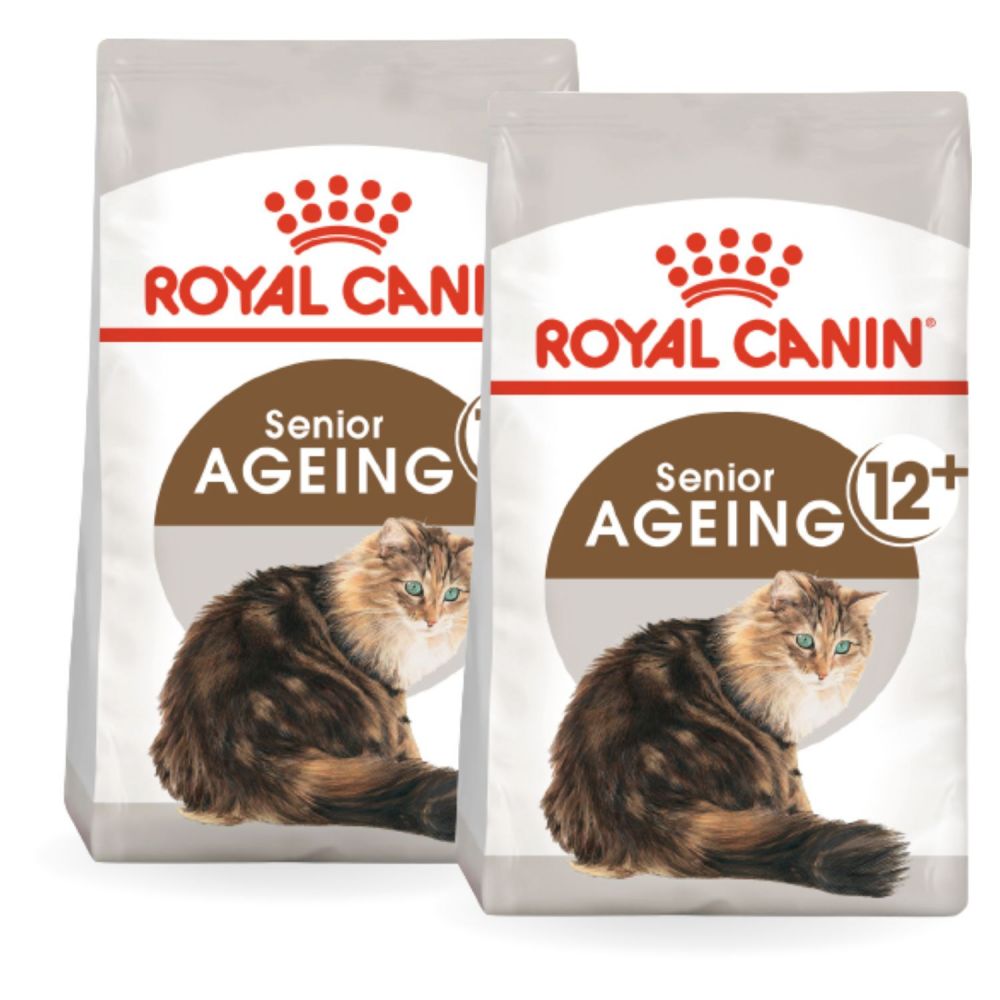 Pakiet ROYAL CANIN Ageing +12 karma sucha dla kotów dojrzałych 2 x 2 kg