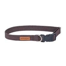 Amiplay Obroża Regulowana Cotton Dla Psa Rozmiar M Brązowa