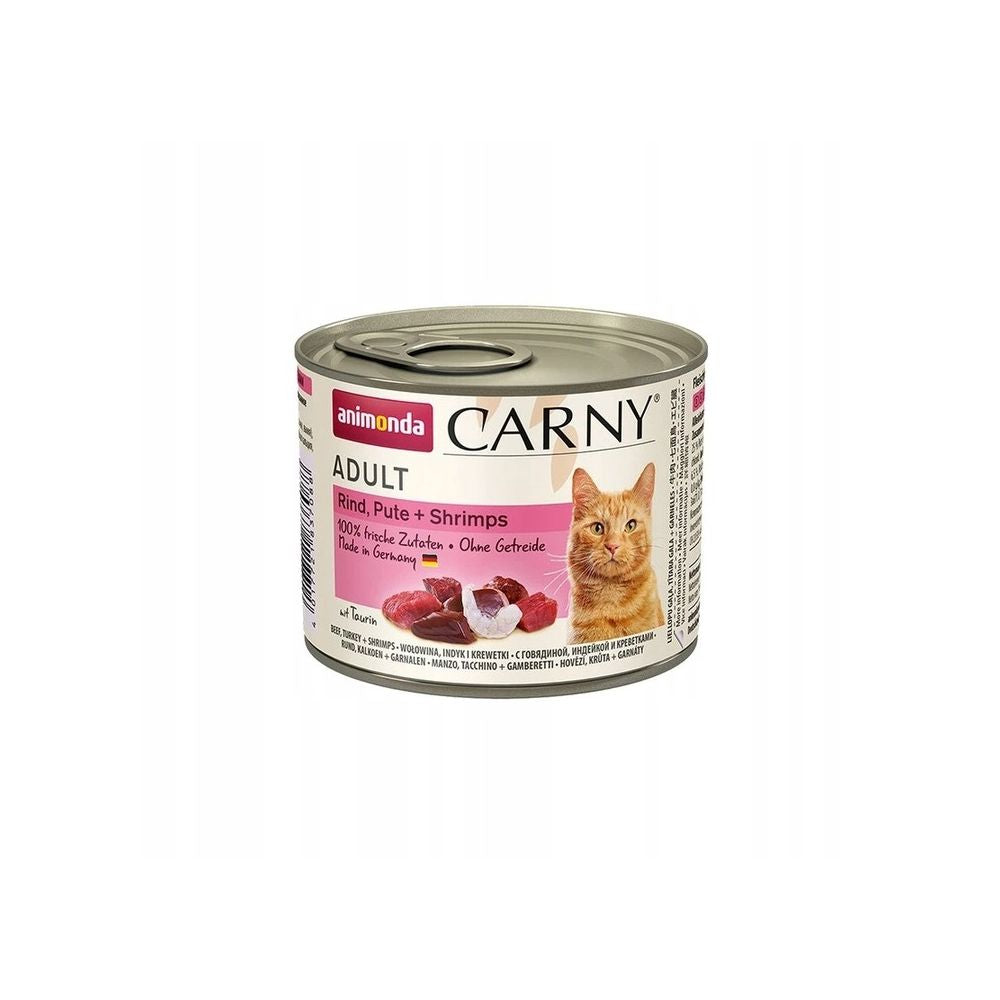 Animonda Carny Wołowina, Indyk, Krewetki 200 g