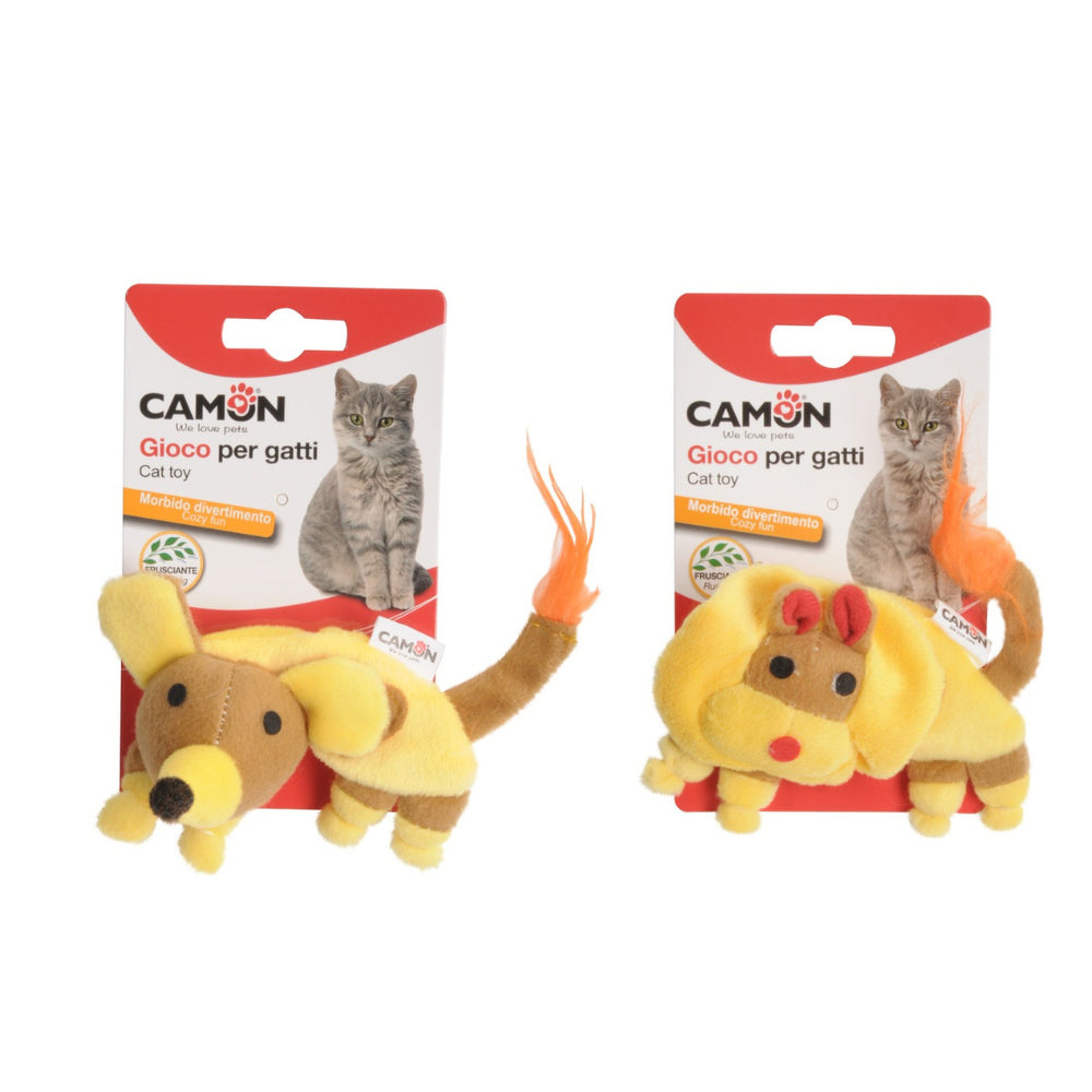 Camon Cat Toy Pluszowe Zwierzaki Szeleszczące 1 sztuka