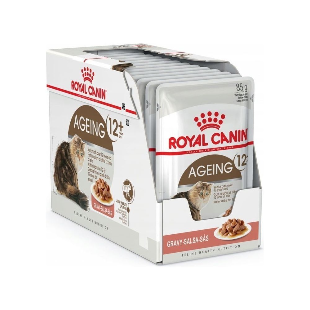 ROYAL CANIN Ageing 12+ Gravy 85g 12 PACK karma mokra dla kotów