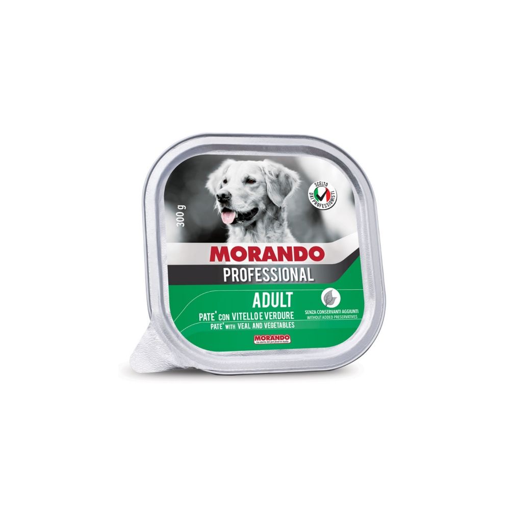 Morando Pro Mokra Karma Dla Psa Pasztet z Cielęciną i Warzywami 300 g