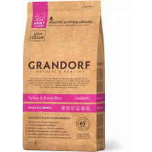 Grandorf Turkey & Brown Rice Adult Sucha Karma Dla Dorosłych Psów Indyk 3 kg