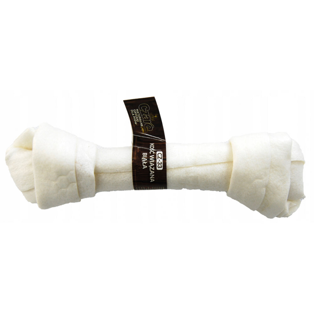 Delfin Kość Wiązana Białą Przysmak Dla Psa 21 cm 15 sztuk