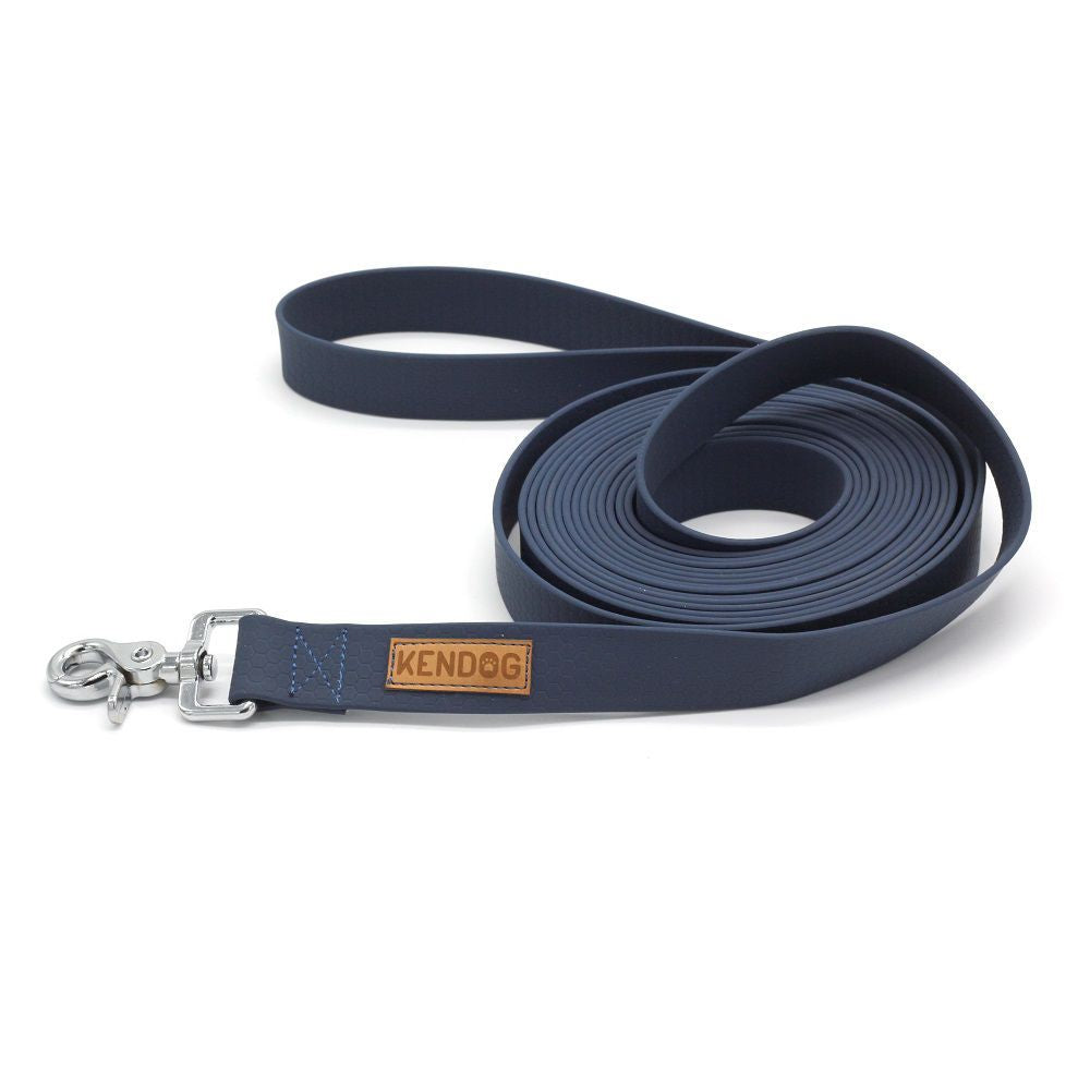 Kendog Smycz Treningowa PVC/TPU Wodoodporna 25 mm / 5 Metrów Nafta