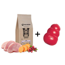 Pakiet Paka Zwierzaka Bezzbożowa Karma Dla Psa Indyk Słodkie Ziemniaki 12 kg + Kong Zabawka Dla Psa GRATIS!