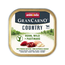 Animonda Grancarno Country Kurczak, Dziczyzna i Pasternak Mokra Karma Dla Psa 150 g