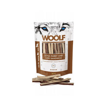 Woolf Long Rabbit And Cod Sandwich Królik I Dorsz  Przysmak Dla Psa 100 g
