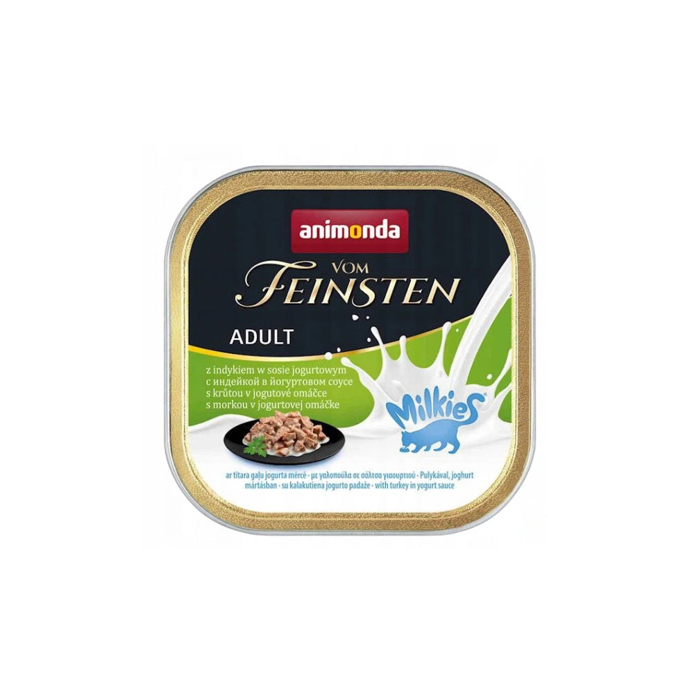 Animonda Feinsten Mokra Karma Dla Dorosłych Kotów Indyk w Sosie Jogurtowym 100 g