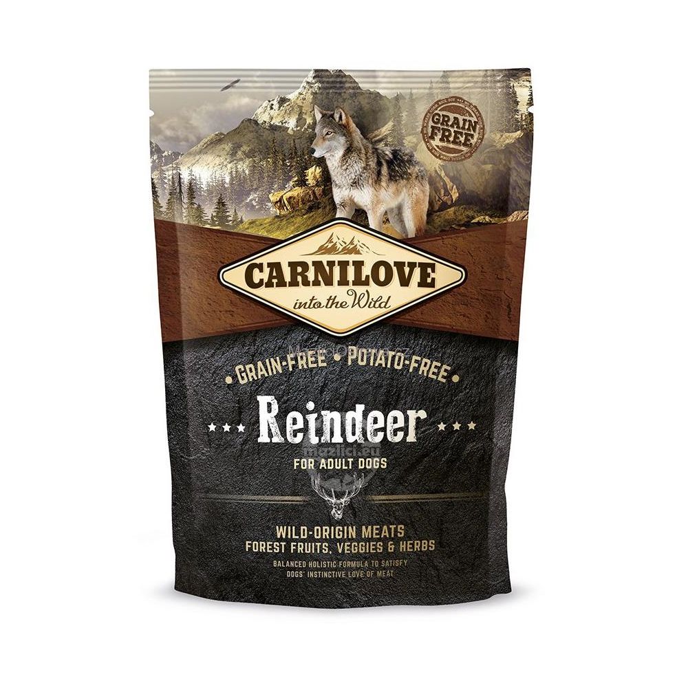 Brit Carnilove Reindeer Renifer Bezzbożowa Adult Dogs Karma Dla Dorosłych Psów 1,5 kg