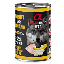 Alpha Spirit Królik z Bananem 400 g