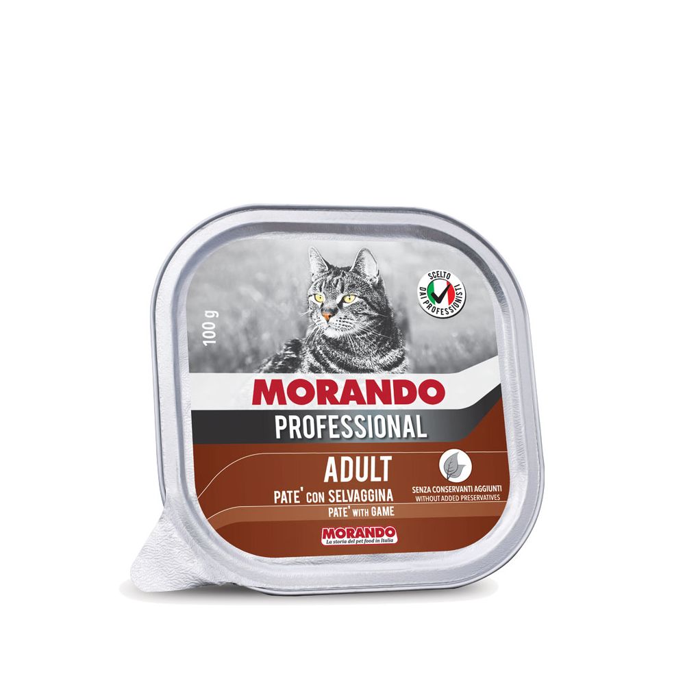 Morando Pro Mokra Karma Dla Kota Pasztet z Dziczyzną 100 g