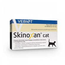 Skinoxan Cat Preparat Dla Kota z Nieprawidłowościami w Obszarze Okrywy Włosowej 30 Tabletek
