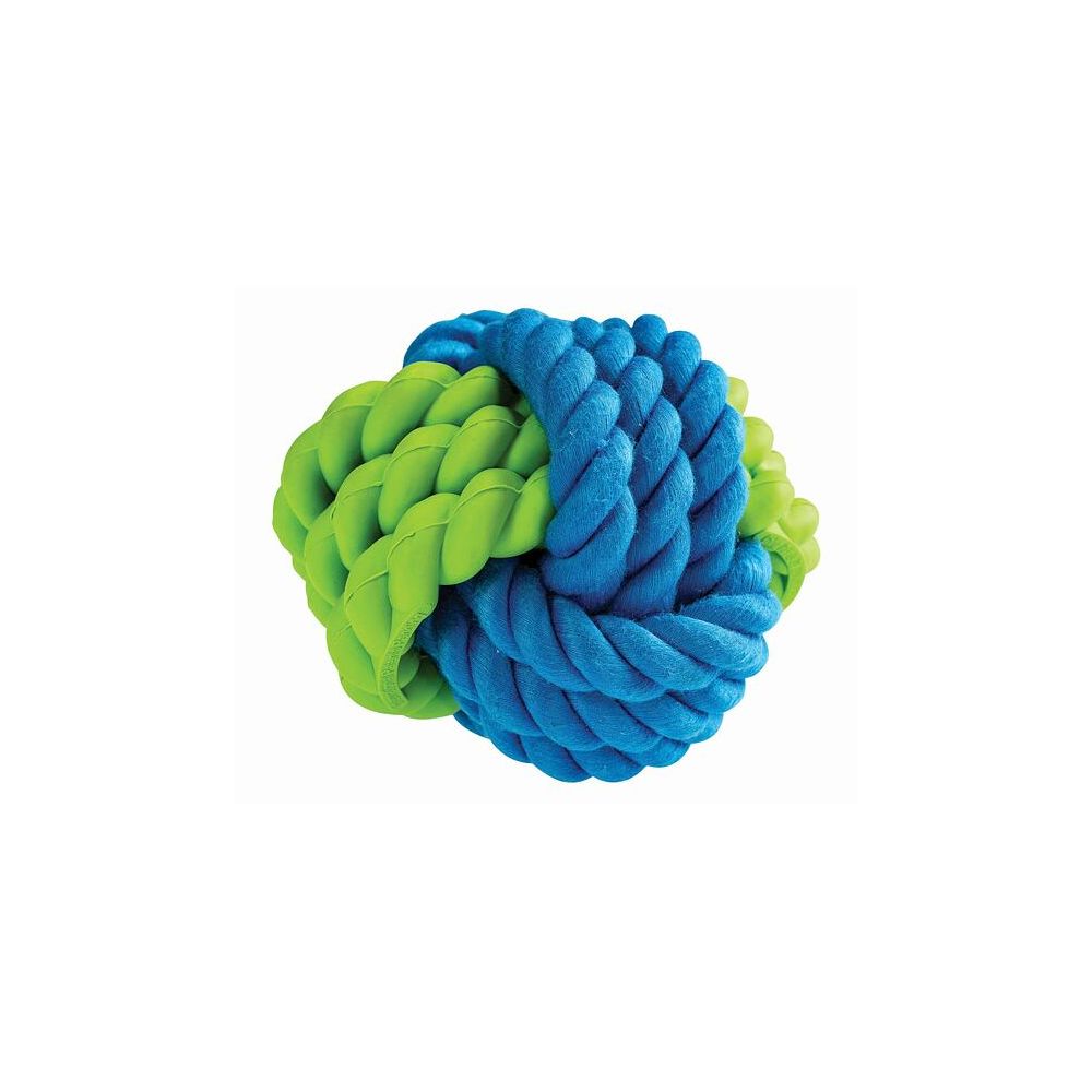 HIPHOP Piłka pleciona z gumy i bawełny 9,5cm