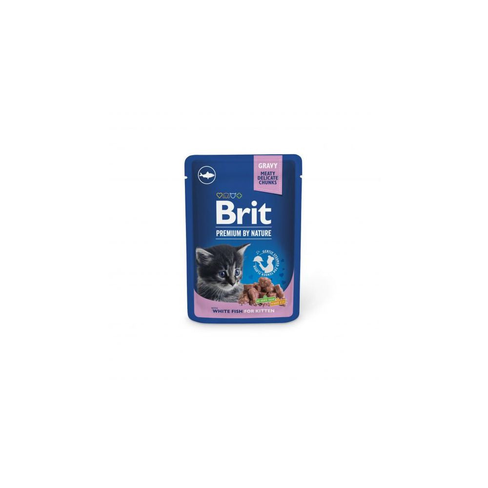 Brit Premium Mokra Karma Dla Kociąt Z Rybą 100 g