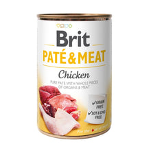 Brit Pate & Meat Chicken Kurczak Mokra Karma Dla Psa 400 g