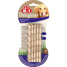 8in1 Przysmak Delights Skręcane Pałeczki z Wołowiną 10 Sztuk