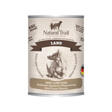 Natural Trail Land z Wołowiną, Jagnięciną i Wieprzowiną Bezzbożowa 800 g