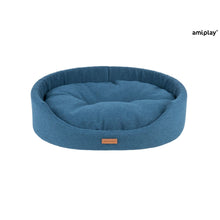Amiplay Legowisko Owalne Montana Dla Psa Rozmiar XXL Niebieskie