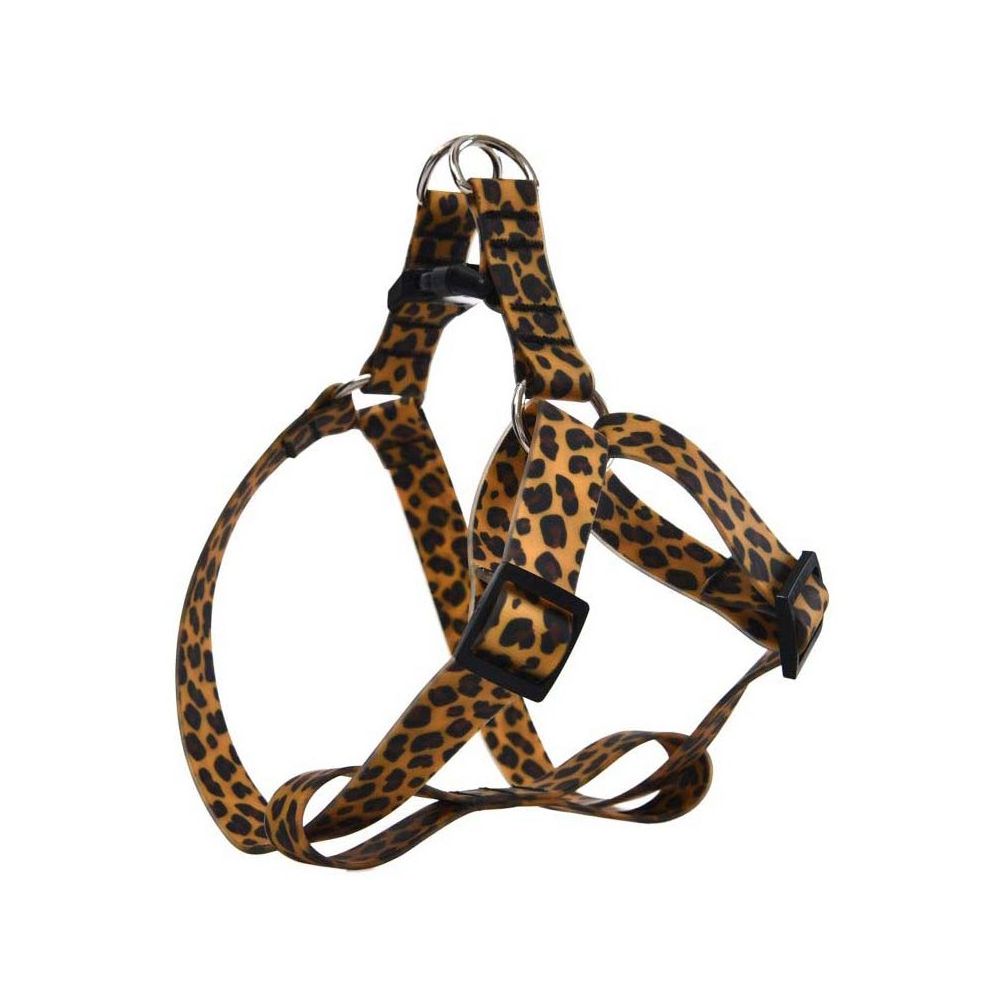 Barry King Wodoodporne Szelki Dla Psa Panterka PCV 1,5 cm x 25-40 cm