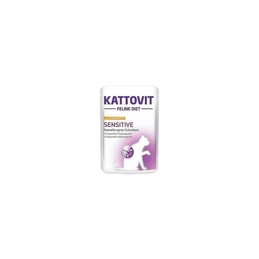 KATTOVIT Sensitive kurczak i indyk 85g układ pokarmowy