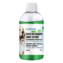 Eurowet Płyn Do Higieny Jamy Ustnej Dla Psów i Kotów 250 ml