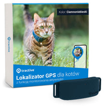 Lokalizator GPS Dla Kotów Tractive GPS Cat 4 Ciemnoniebieski