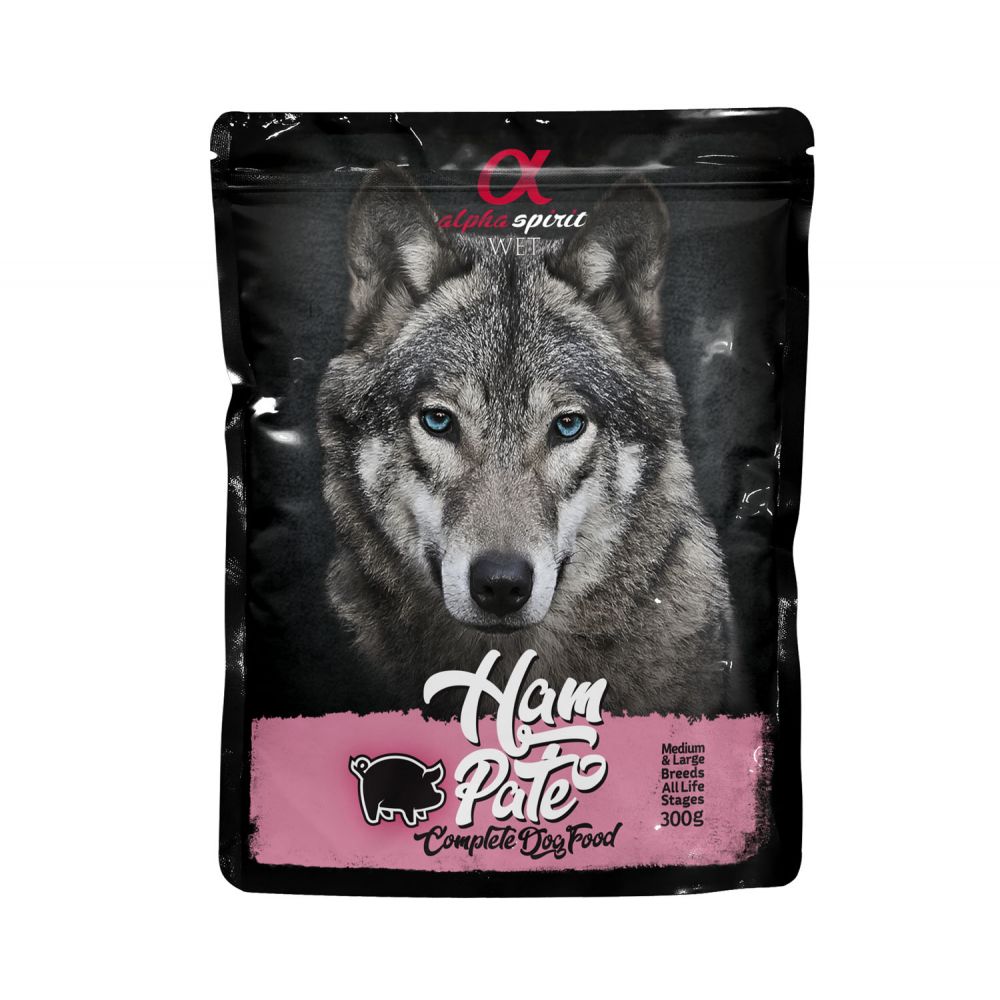 Alpha Spirit Pasztet Z Wieprzowiny Dla Psa 300 g