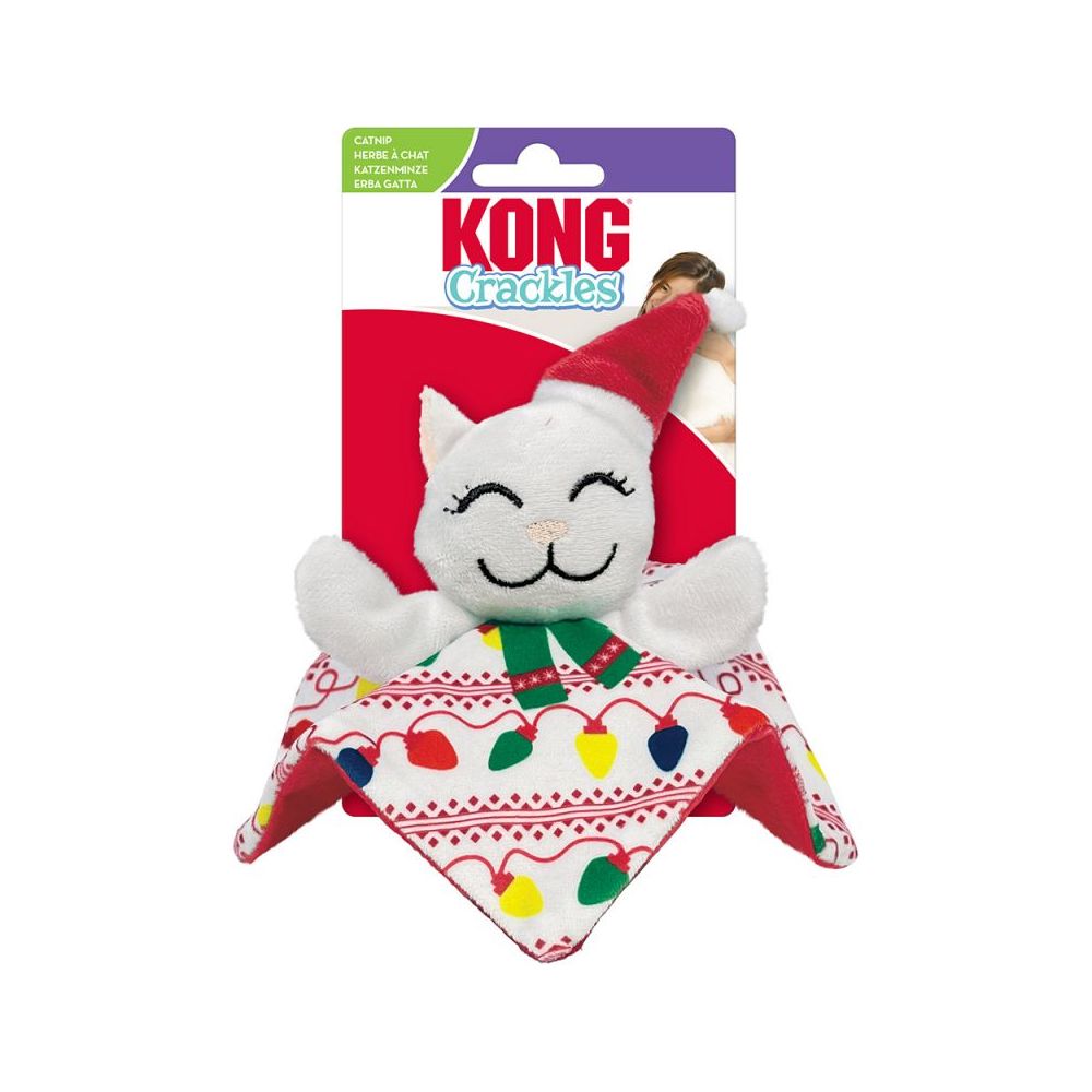 Kong Holiday Crackles Santa Kitty Świąteczna Zabawka Dla Kota