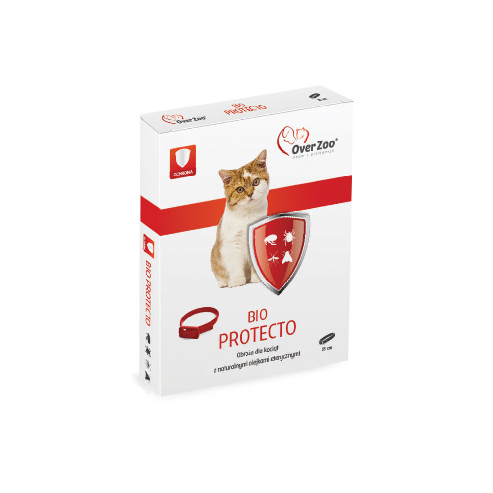 Over Zoo Bio Protecto Obroża Mały Kot 35 cm