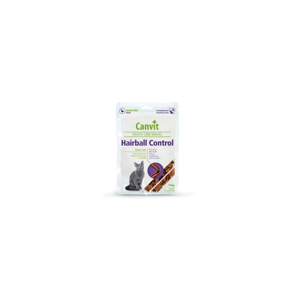 Brit Canvit Snack Hairball Odkłaczanie 100 g