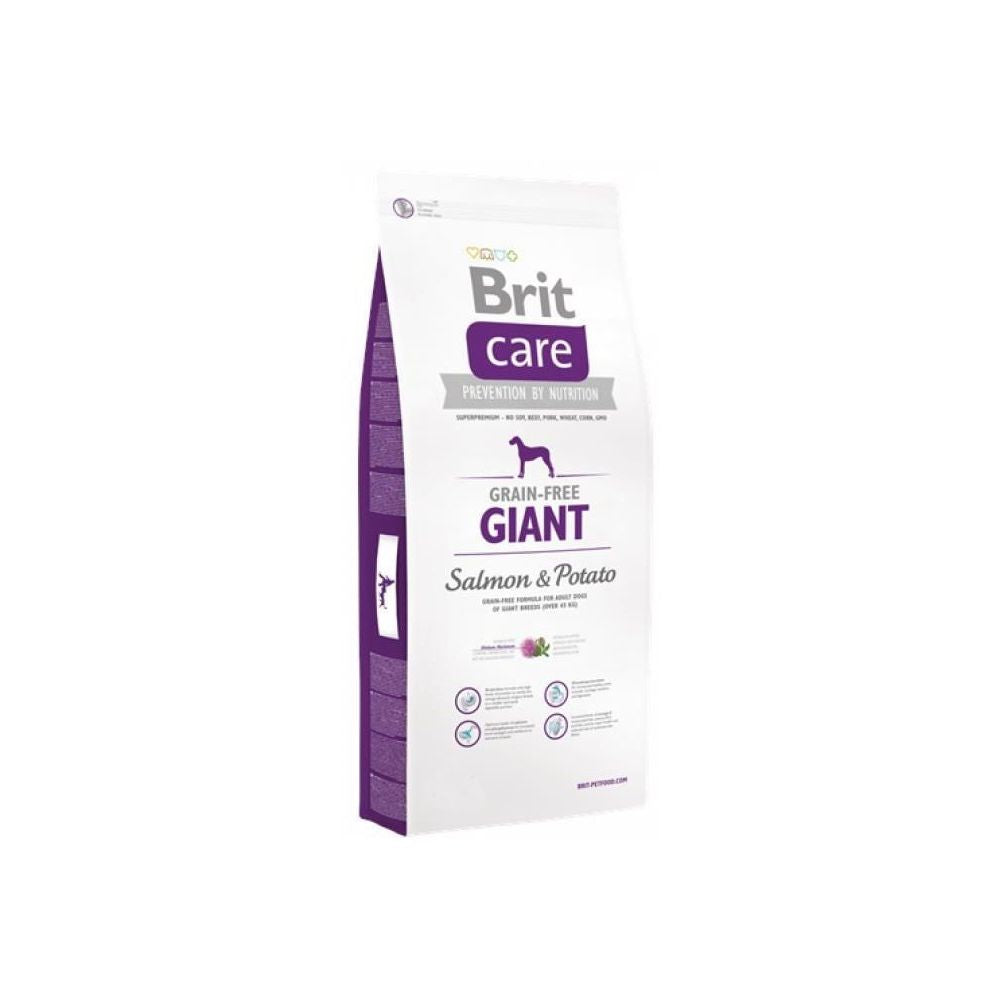 Brit Care Grain-Free Salmon & Potato Łosoś & Ziemniak Bezzbożowa  Karma Dla Psów Olbrzymich Ras 12 kg