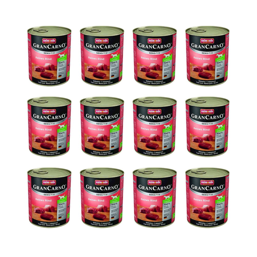 Pakiet Animonda GranCarno Original Wołowina 12 x 800 g