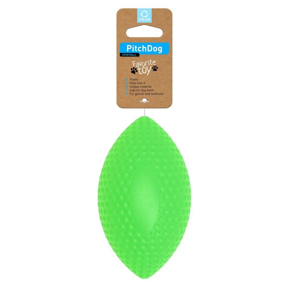 Collar PitchDog Piłka Sportowa Dla Psa Jasnozielona 9 cm