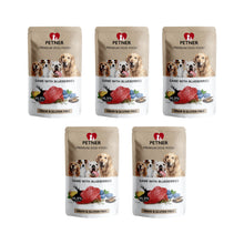 Pakiet PETNER Bezzbożowa Karma dla Dorosłych Psów z Dziczyzną i Borówką 5 x 500 G