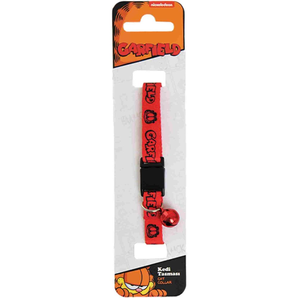 Garfield Obroża Dla Kota z Dzwoneczkiem Czerwona