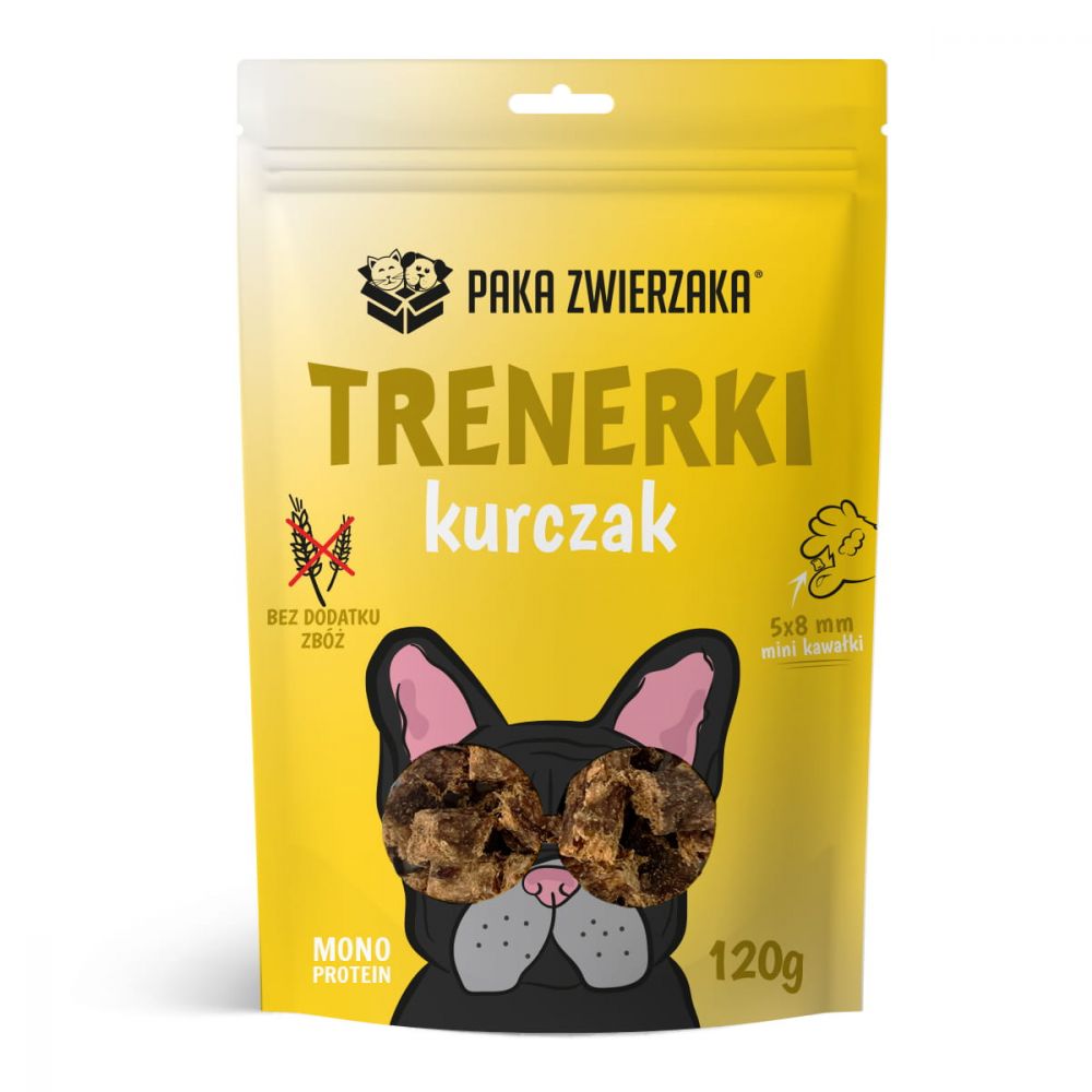Paka Zwierzaka Trenerki Dla Psa Kurczak 120 g