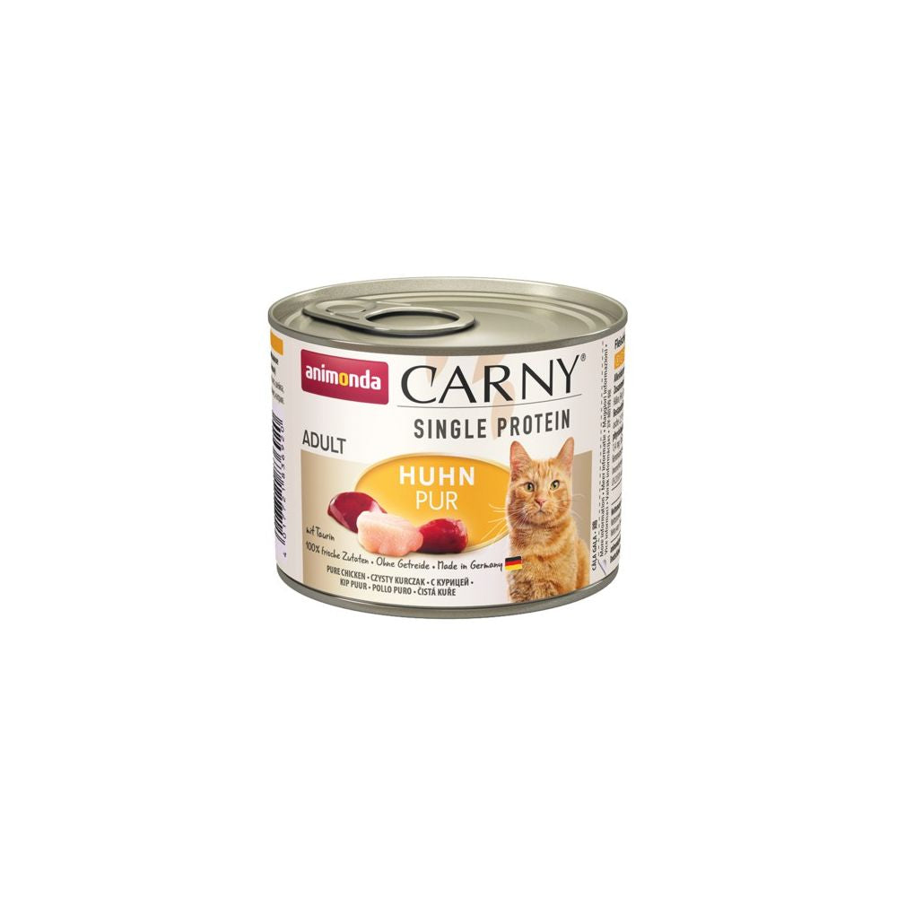 Animonda Carny Single Protein Kurczak Mokra Karma Dla Kota 200 g
