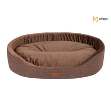 Amiplay Legowisko Owalne Siena Dla Psa Rozmiar S Brązowe