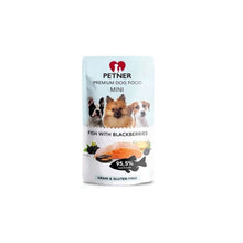 Petner Mini Karma Dla Dorosłych Psów Ryby z Jeżynami 135 g