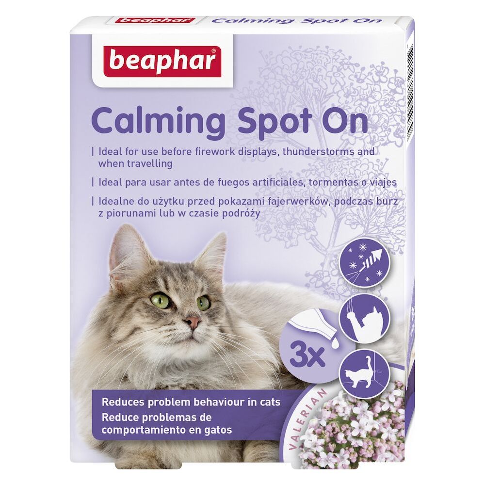 Beaphar Calming Spot On Dla Kotów 0,4 ml 3 Pipety