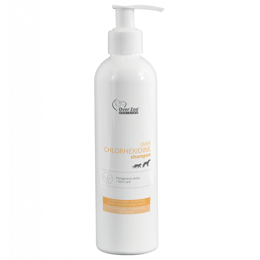 Over Zoo Over Szampon Chlorhexidine 250 ml
