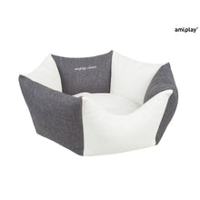 AmiPlay Legowisko Korona Zipclean 2 w 1 Classic Ciemnoszare Rozmiar M