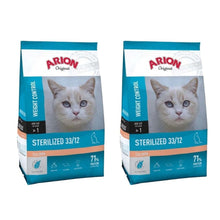 Pakiet Arion Original Cat Sterilised Salmon Łosoś Karma Dla Kotów Po Sterylizacji 2 x 7,5 kg