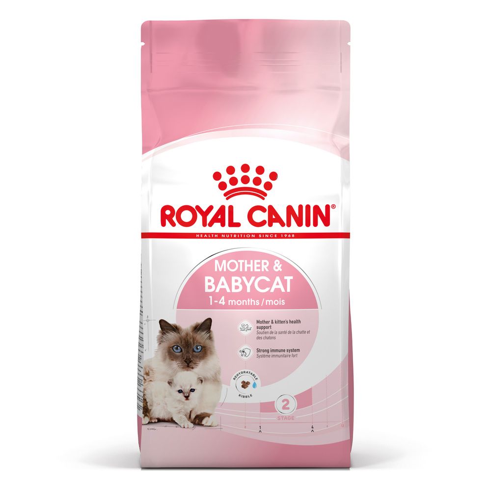ROYAL CANIN Mother&Babycat 4kg karma sucha dla kotek w okresie ciąży, laktacji i kociąt od 1 do 4 miesiąca życia
