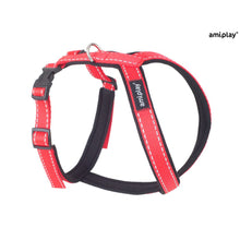 Amiplay Szelki Regulowane Grand Soft Cotton Reflective Czerwone Rozmiar L