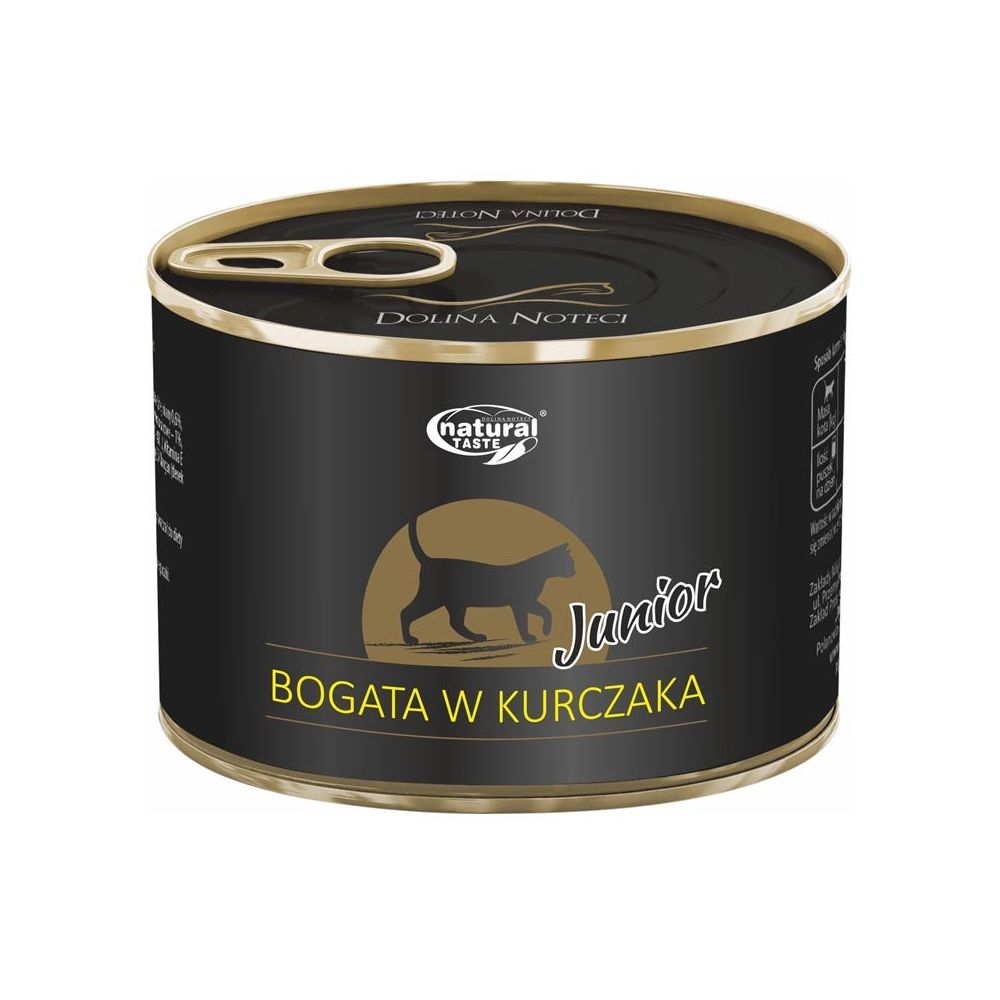 Dolina Noteci Natural Taste z Kurczakiem Junior Kot 185 g
